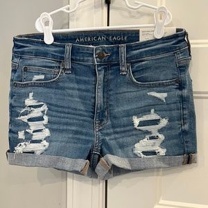 American Eagle Hi-Rise Shortie Ne(x)t Level Stretch Shorts